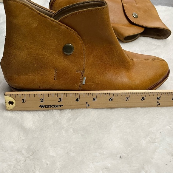 Vintage La Zapateria Peruvian Artisan Leather Ankle Boots Size 8 - Picture 16 of 16